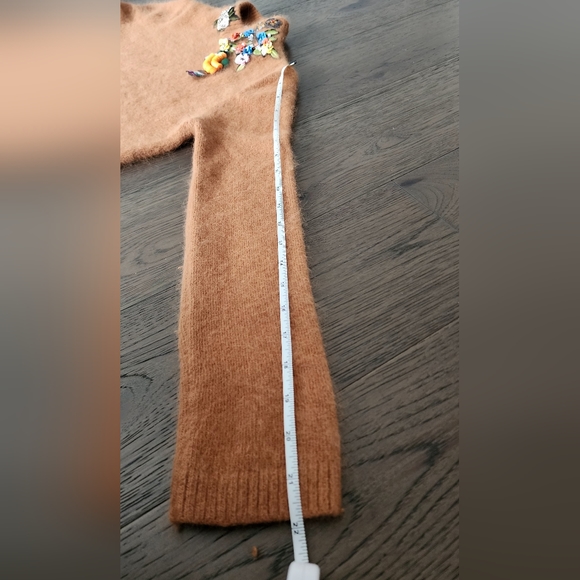 Very warm sweater with embroidery, size S - Picture 10 of 10